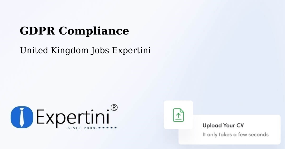 GDPR Compliance - United Kingdom Jobs Expertini