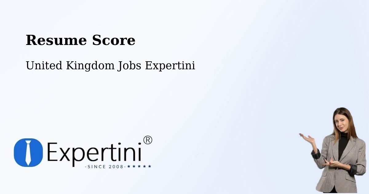 Resume Score & Job Description Match Tool – Elstead - United Kingdom Jobs Expertini